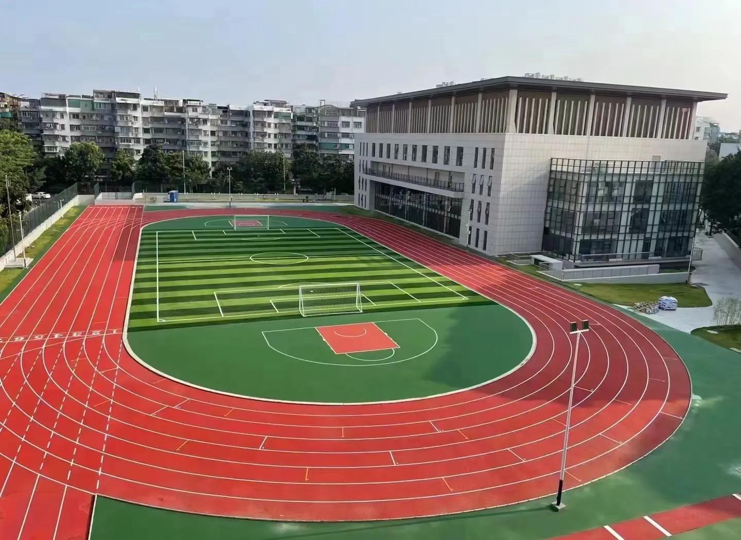 东莞市硅PU材料塑胶篮球场 - 哪里好